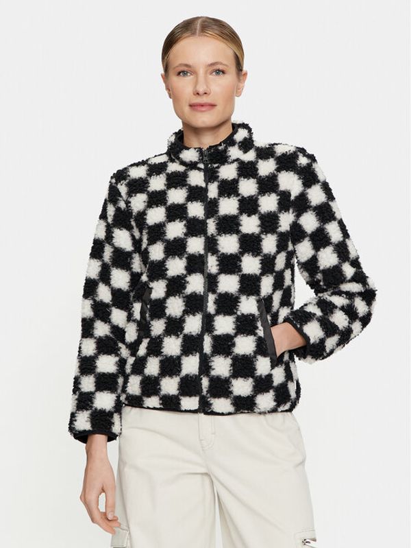 Vans Vans Prehodna jakna Sherpa Zip N0A5L9B Črna Regular Fit