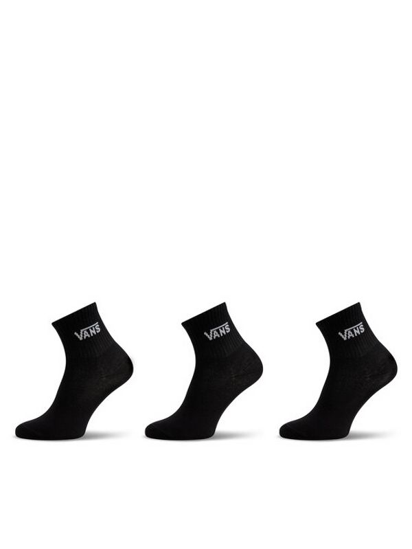 Vans Vans Set 3 parov ženskih visokih nogavic Classic Half Crew Sock VN00073EBLK1 Črna