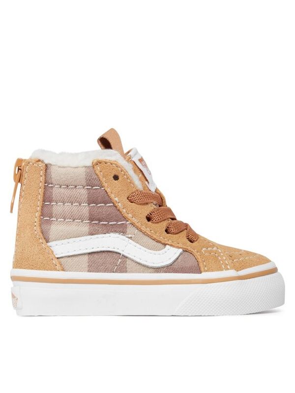 Vans Vans Superge Td Sk8-Hi Zip VN000XG5BF21 Rjava