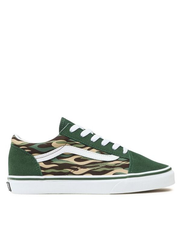 Vans Vans Tenis superge Jn Old Skool VN0A5EE6BGK1 Zelena