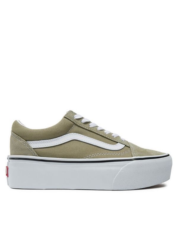 Vans Vans Tenis superge Old Skool Stackform VN0009PZOLV1 Zelena