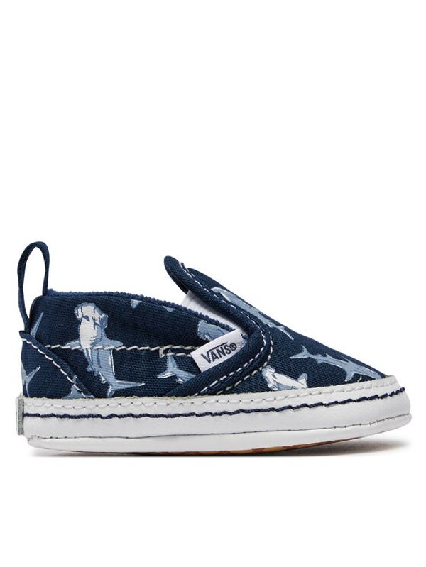 Vans Vans Tenis superge Slip-On V Crib VN000CRUBER1 Modra