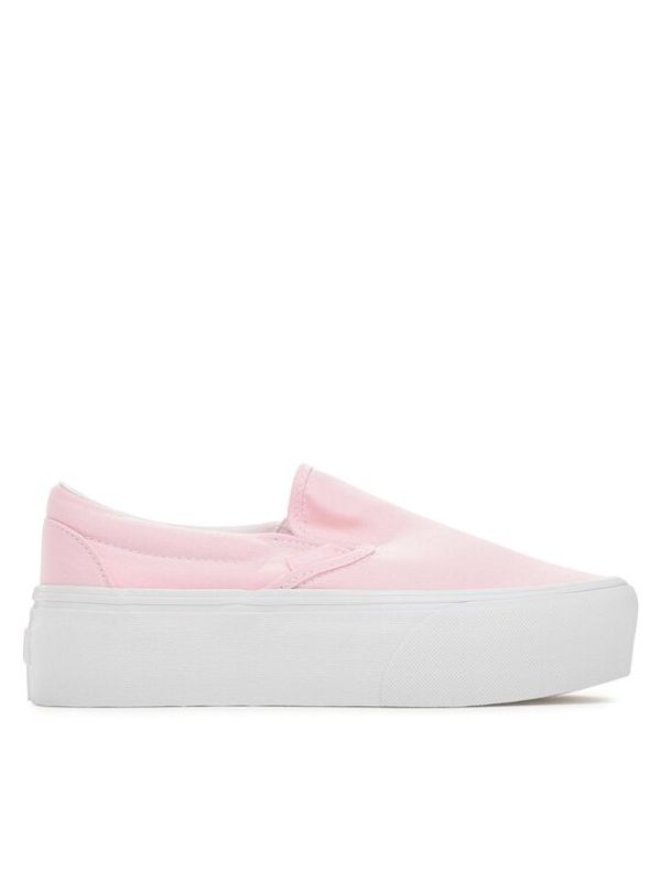 Vans Vans Tenis superge Ua Classic Slip-On Stackform VN0A7Q5RZXK1 Roza