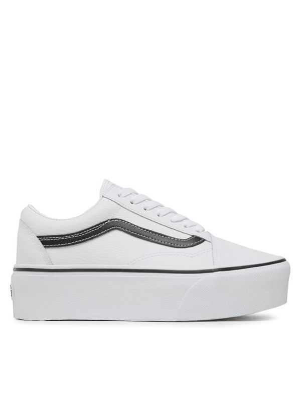 Vans Vans Tenis superge Ua Old Skool Stackform VN0A7Q5MTWB1 Bela