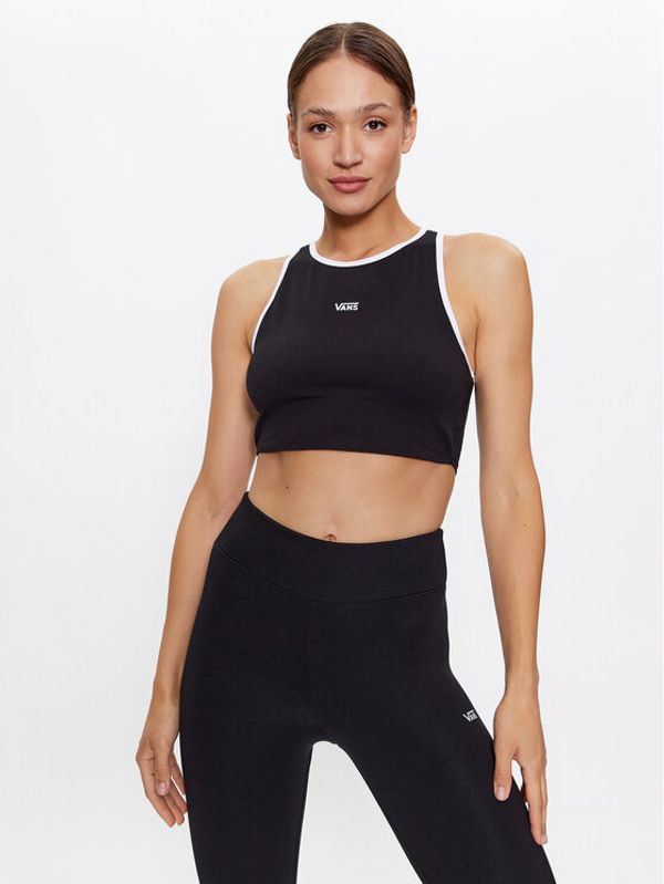 Vans Vans Top Longline Racerback Bralette VN00046A Črna Regular Fit