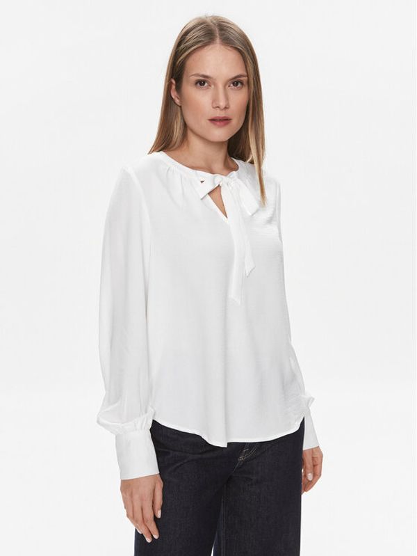 Vero Moda Vero Moda Bluza Alva 10300577 Bela Regular Fit