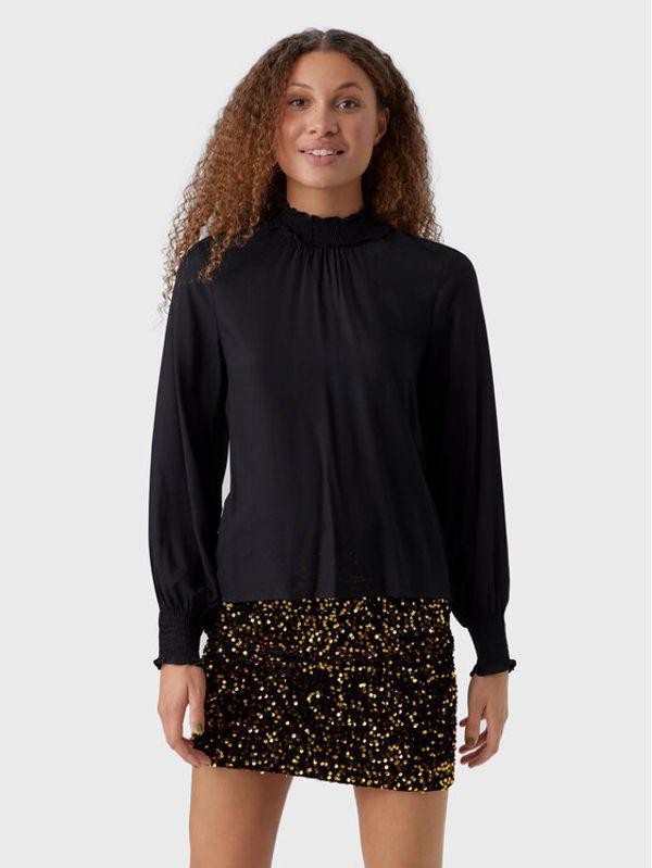 Vero Moda Vero Moda Bluza Kittie 10276212 Črna Relaxed Fit