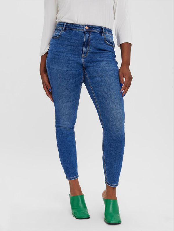 Vero Moda Curve Vero Moda Curve Jeans hlače Sophia 10273525 Modra Skinny Fit