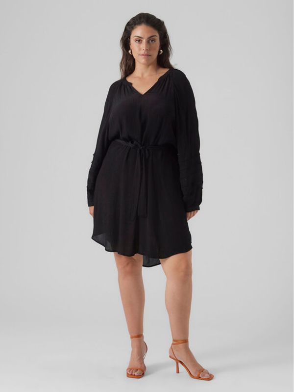 Vero Moda Curve Vero Moda Curve Vsakodnevna obleka 10297334 Črna Regular Fit