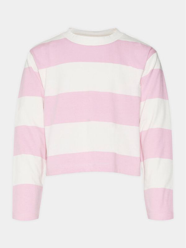 Vero Moda Girl Vero Moda Girl Bluza Onella 10302391 Roza Cropped Fit