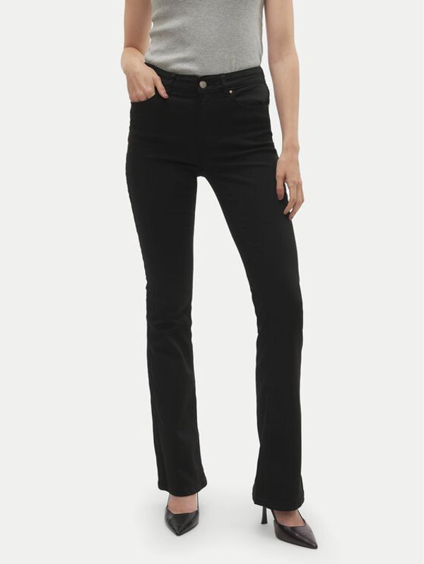 Vero Moda Vero Moda Jeans hlače Flash 10305103 Črna Flared Fit