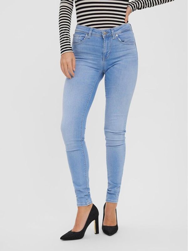 Vero Moda Vero Moda Jeans hlače Lux 10259092 Modra Slim Fit