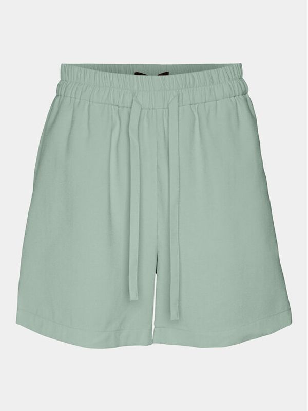 Vero Moda Vero Moda Kratke hlače iz tkanine Carmen 10278931 Zelena Loose Fit