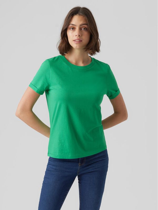 Vero Moda Vero Moda Majica 10243889 Zelena Regular Fit