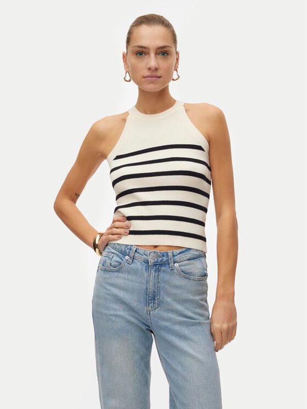 Vero Moda Vero Moda Top Saba 10306826 Bež Slim Fit