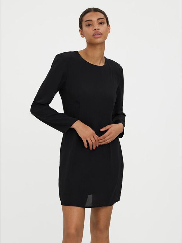 Vero Moda Vero Moda Vsakodnevna obleka Kimmi 10276069 Črna Regular Fit