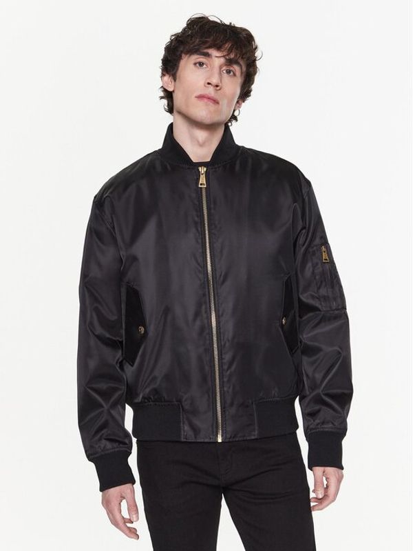 Versace Jeans Couture Versace Jeans Couture Bomber jakna 74GASD07 Črna Regular Fit