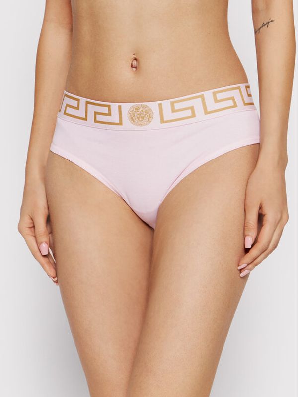 Versace Versace Klasične spodnje hlačke Greca 1001381 Roza