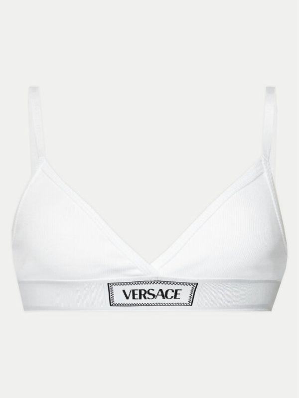 Versace Versace Trikotni nedrček 1013503 Bela