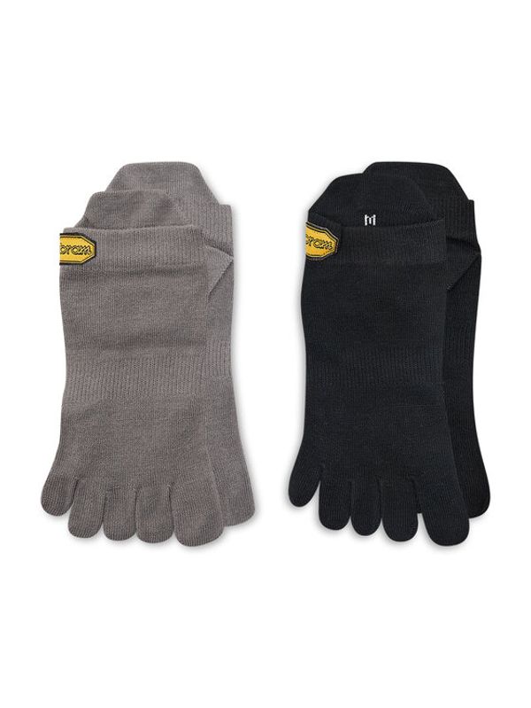 Vibram Fivefingers Vibram Fivefingers Set 2 parov uniseks stopalk Pack Sock S15N23P Črna