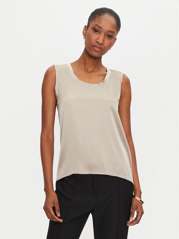 ViCOLO ViCOLO Bluza TB0038 Bež Regular Fit