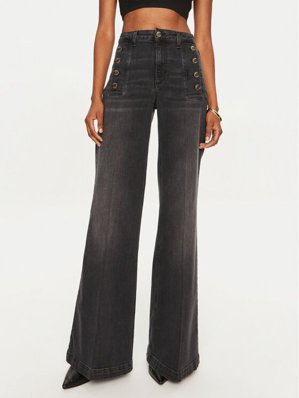 ViCOLO ViCOLO Jeans hlače DS0011 Črna Wide Leg