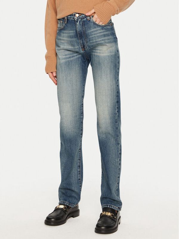 ViCOLO ViCOLO Jeans hlače DS0103 Modra Straight Leg