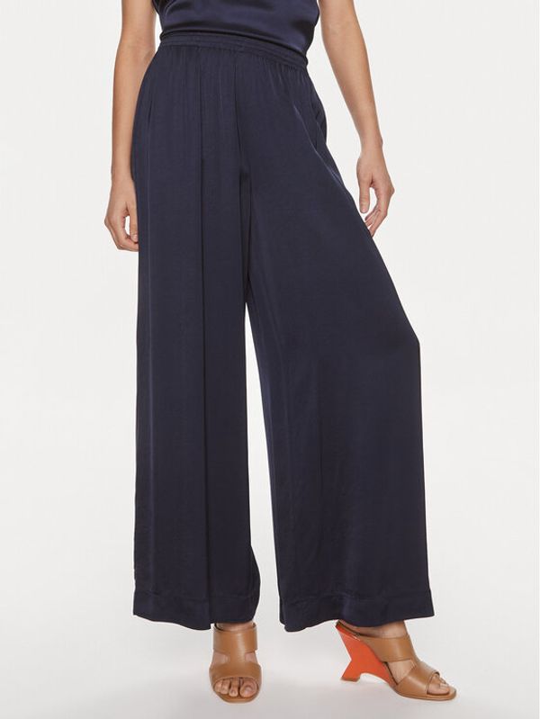 ViCOLO ViCOLO Ohlapne hlače TB0034 Mornarsko modra Relaxed Fit