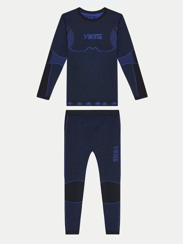 Viking Viking Komplet termo aktivnega perila Riko Kids Set 500/14/3030/15 Črna Skinny Fit