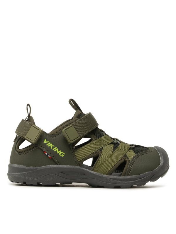 Viking Viking Sandali Adventure Sandal 2V 3-53610-2461 Zelena