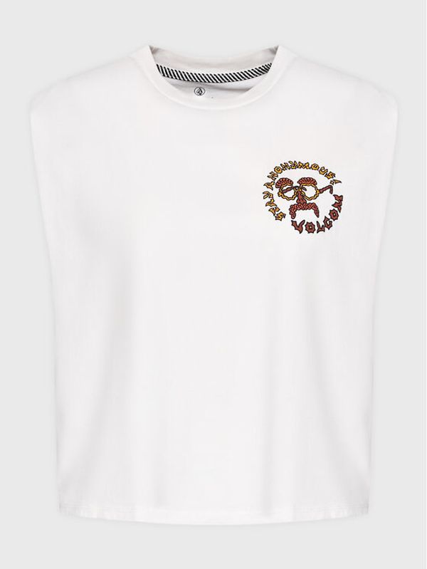 Volcom Volcom Bluza Connected Minds B4512305 Bela Regular Fit