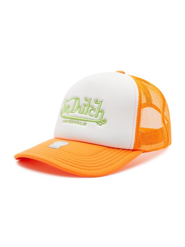 Von Dutch Von Dutch Kapa s šiltom Trucker Atlanta 7030140 Oranžna