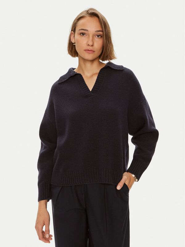 Weekend Max Mara Weekend Max Mara Pulover Agre 2425366152 Mornarsko modra Oversize