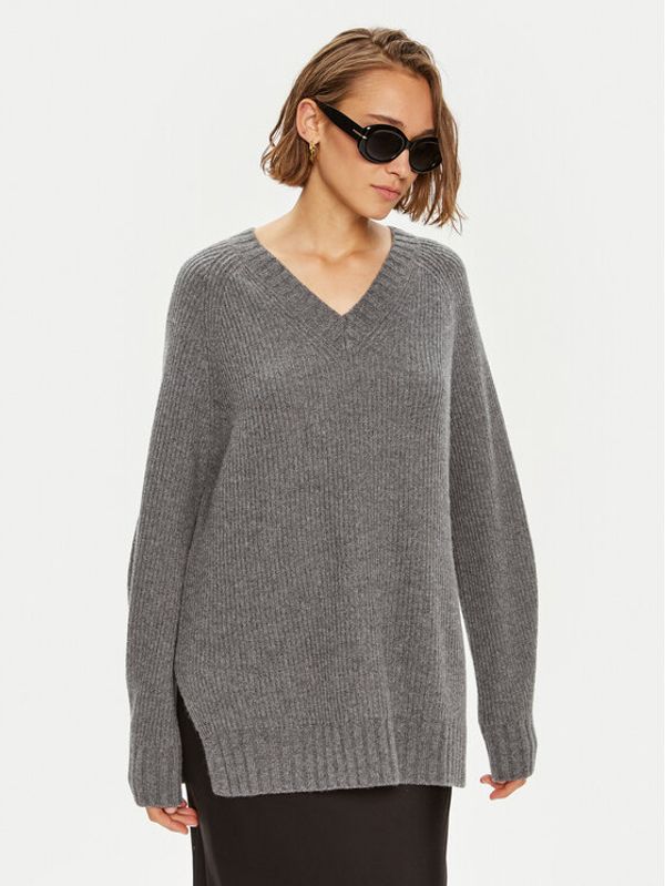 Weekend Max Mara Weekend Max Mara Pulover Pania 2425366132 Siva Oversize