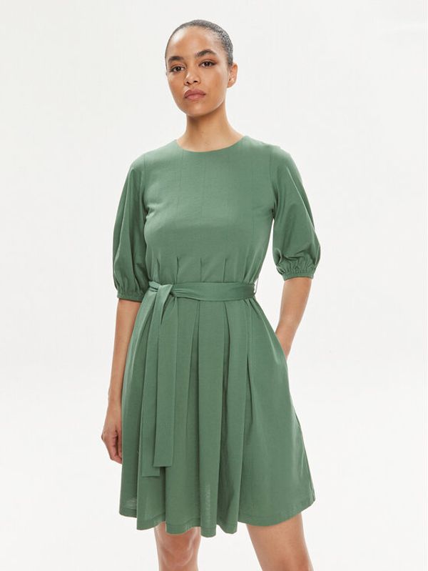 Weekend Max Mara Weekend Max Mara Vsakodnevna obleka Jumbo 2415621072 Zelena Regular Fit