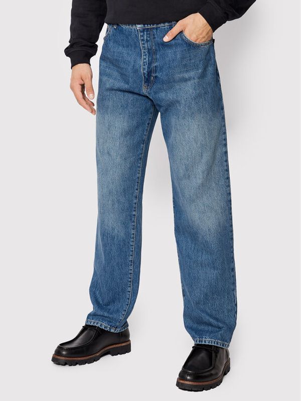 Woodbird Woodbird Jeans hlače Leroy Vintage 2136-105 Modra Loose Fit