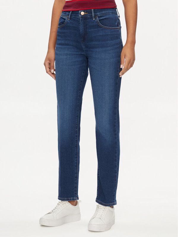 Wrangler Wrangler Jeans hlače 112351051 Modra Straight Fit