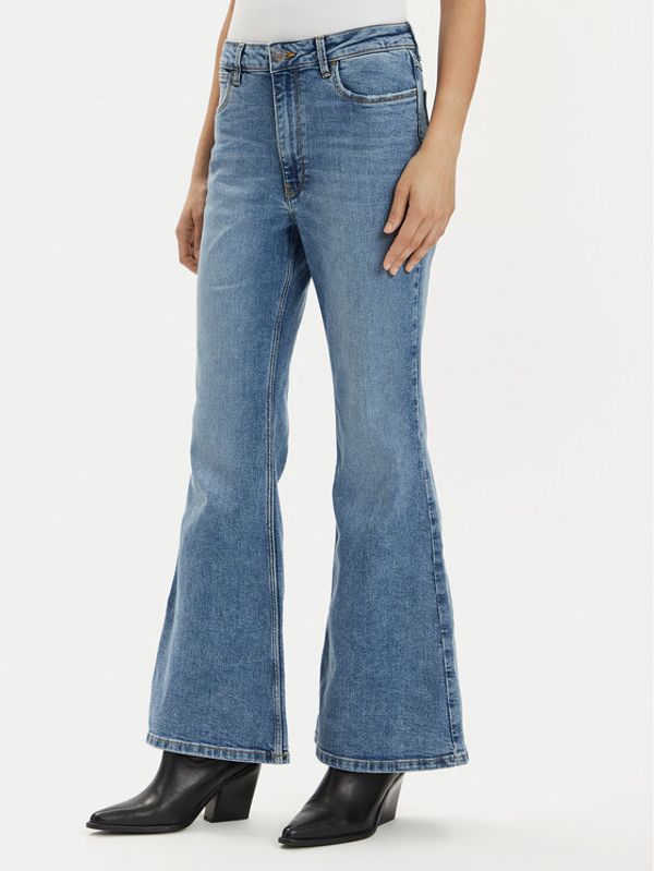 Wrangler Wrangler Jeans hlače Fierce 112351971 Modra Wide Leg