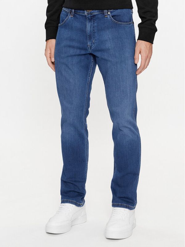 Wrangler Wrangler Jeans hlače Greensboro 112341409 Modra Regular Fit