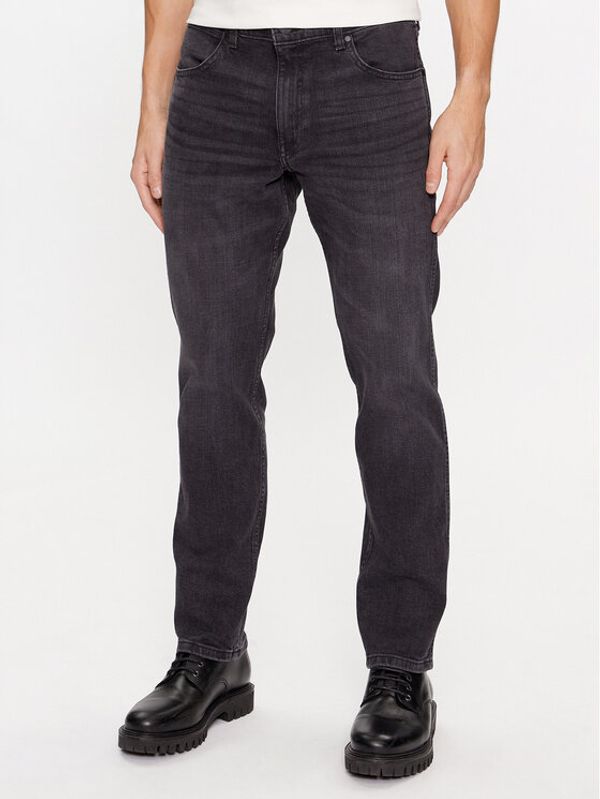 Wrangler Wrangler Jeans hlače Greensboro 112341417 Črna Regular Fit