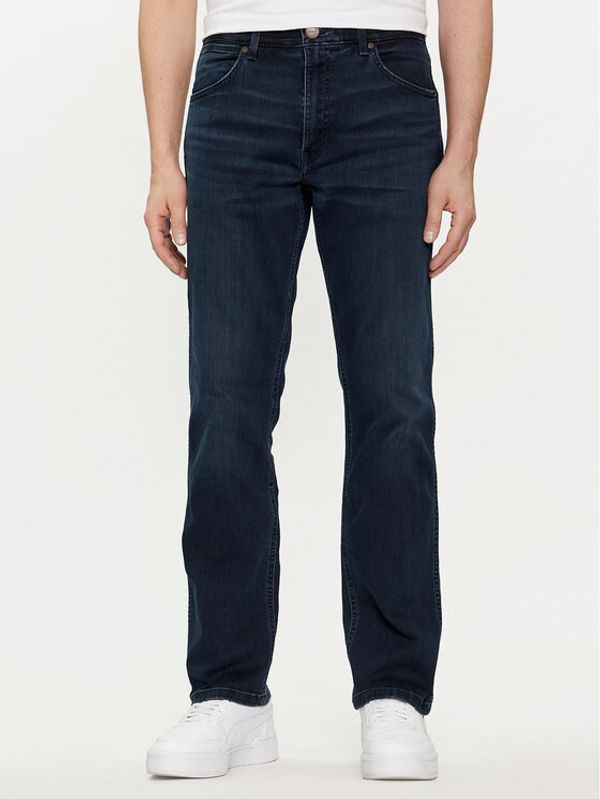 Wrangler Wrangler Jeans hlače Greensboro 112350742 Mornarsko modra Straight Fit