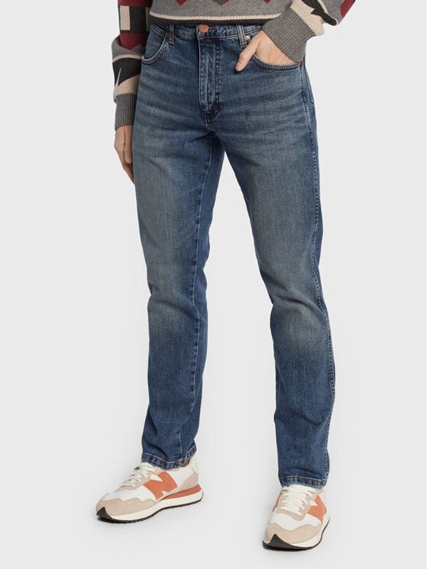 Wrangler Wrangler Jeans hlače Greensboro W15Q5915I 112324525 Modra Regular Fit