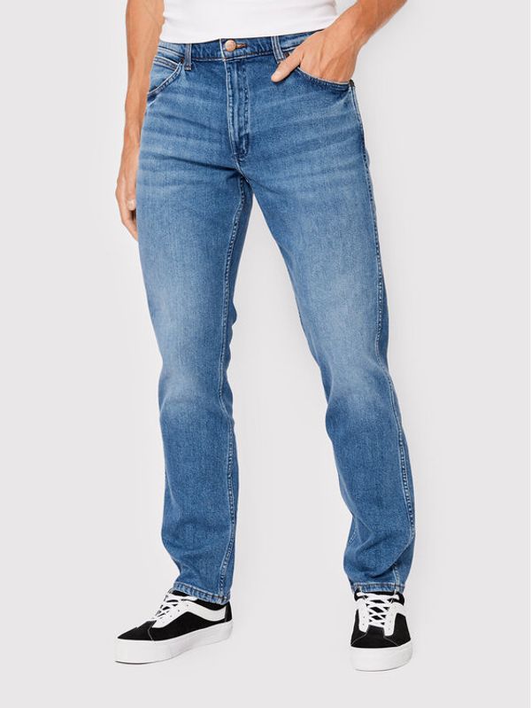 Wrangler Wrangler Jeans hlače Greensboro W15QJX21Y 112322662 Modra Regular Fit