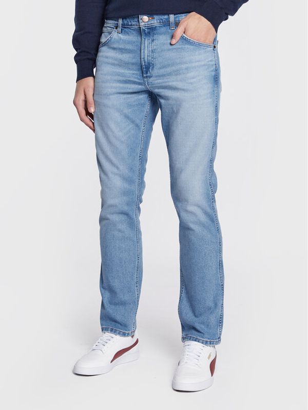 Wrangler Wrangler Jeans hlače Greensboro W15QU822U 112320157 Modra Regular Fit