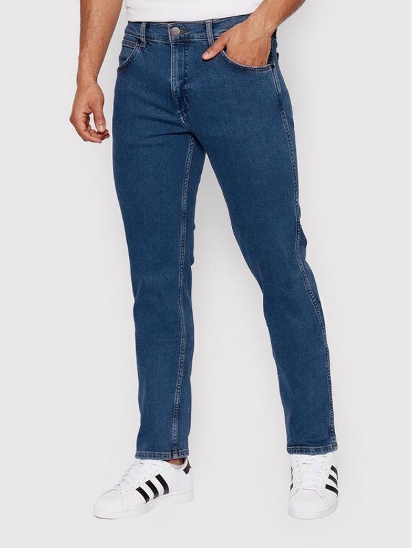 Wrangler Wrangler Jeans hlače Greensboro W15QYI39U 112145840 Modra Regular Fit