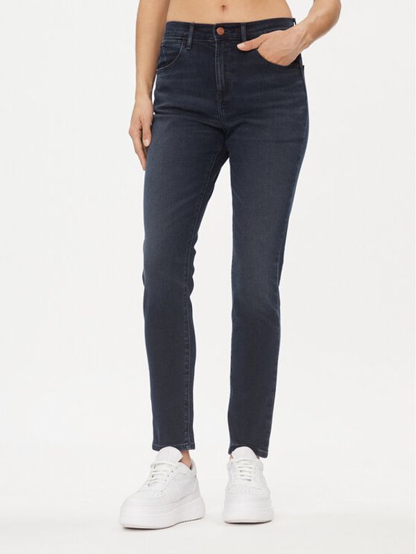 Wrangler Wrangler Jeans hlače Kourt 112342857 Črna Skinny Fit