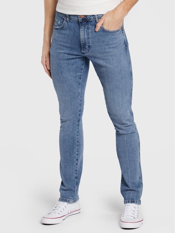 Wrangler Wrangler Jeans hlače Larston W18S59X4E 112324511 Modra Slim Fit