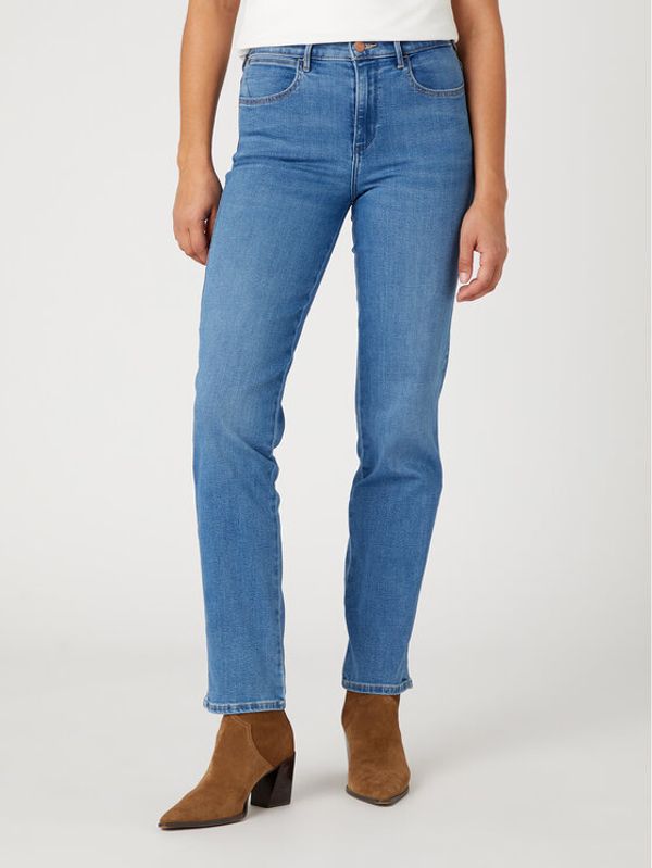 Wrangler Wrangler Jeans hlače Straight 658 W26RCY37N 112332359 Modra Regular Fit