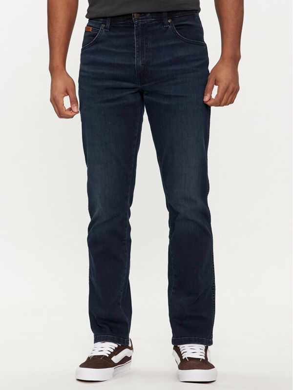Wrangler Wrangler Jeans hlače Texas 112352716 Mornarsko modra Slim Fit