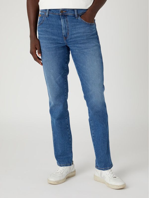 Wrangler Wrangler Jeans hlače Texas W12S84Z89 112330696 Modra Slim Fit